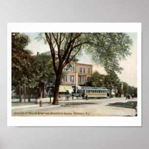 Pôster Montclair NJ 1908 Vintage