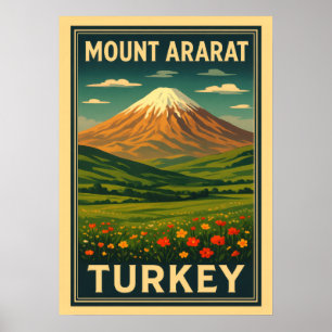 Poster Monte Ararat Turquia V01
