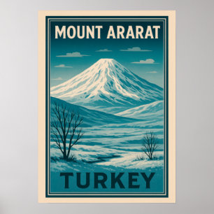 Poster Monte Ararat Turquia V04