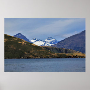 Poster Monte Aspiring e Lago Wanaka