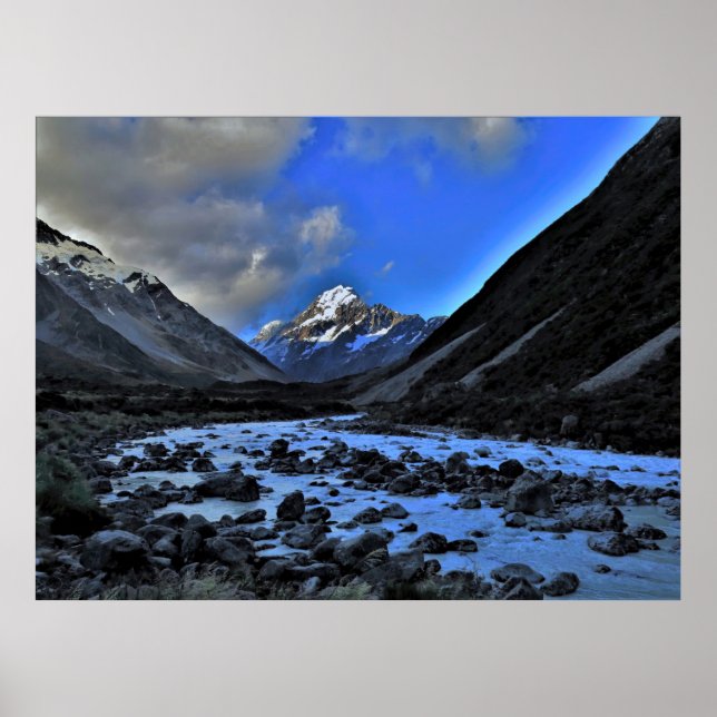 Poster Monte Cook/Aoraki (Frente)