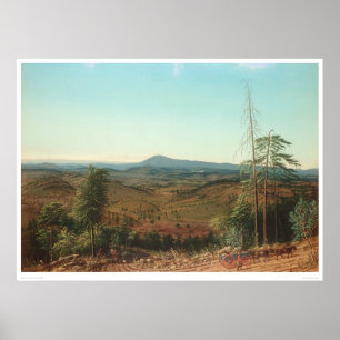 Poster Monte de Mokelumne, Calaveras County, CA (0133A)