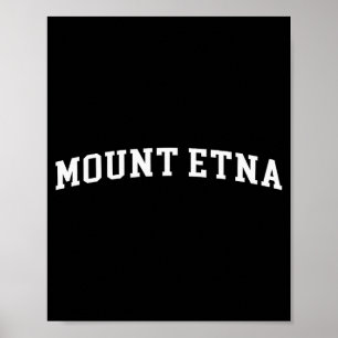Poster Monte Etna 