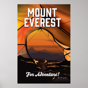 Poster Monte Everest Para Aventura!