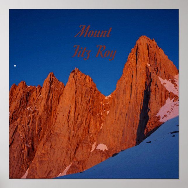 Poster Monte Fitz Roy (Frente)