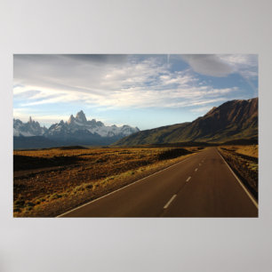 Poster Monte Fitz Roy E Monte Cerro Torre