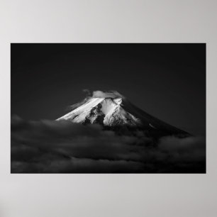 Poster Monte Fuji de Fujiyoshida