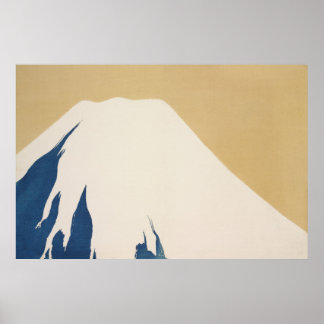 Poster Monte Fuji de Momoyogusa por Kamisaka Sekka