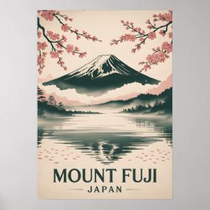 Poster Monte Fuji Japão