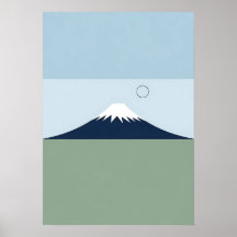 Monte Fuji minimalista