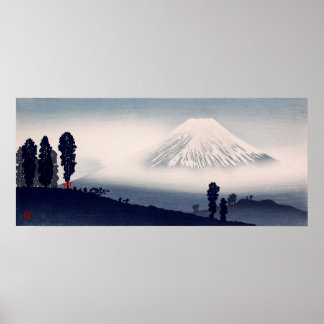 Poster Monte Fuji por Hiroaki Takahashi