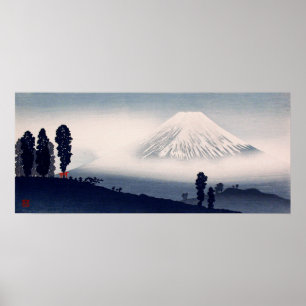 Poster Monte Fuji por Hiroaki Takahashi (cerca de 1932)
