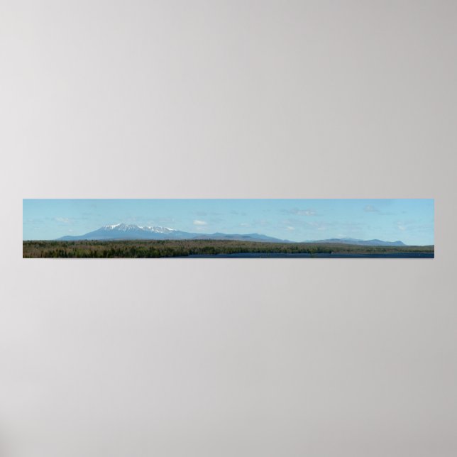 Poster Monte Katahdin (Frente)