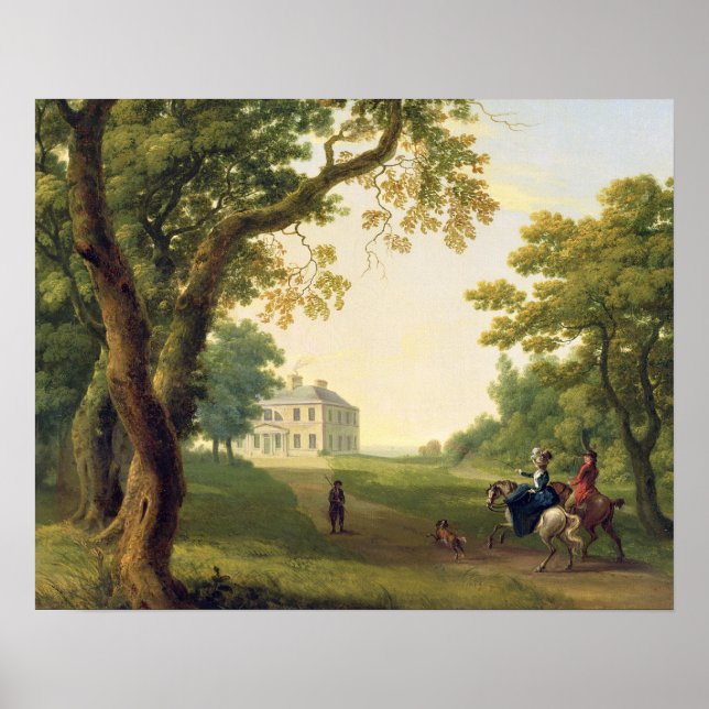 Poster Monte Kennedy, County Wicklow, Irlanda, 1785 (petr (Frente)