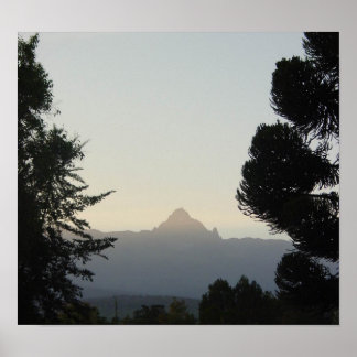 Poster Monte Kilimanjaro 2