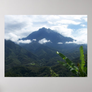 Poster Monte Kinabalu