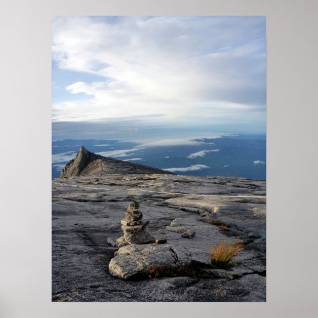 Poster Monte Kinabalu alto (Frente)