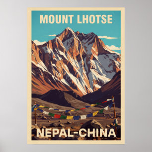 Poster Monte Lhotse Nepal-China V02