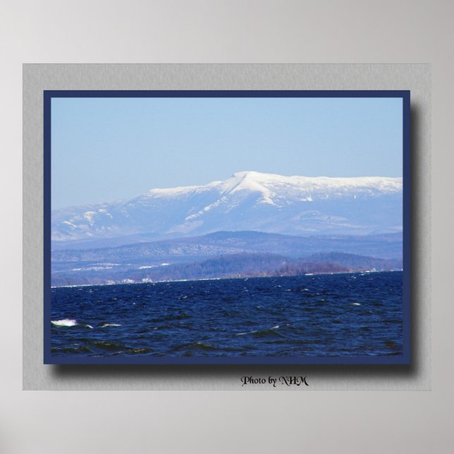 Poster Monte Mansfield, Vermont (Frente)