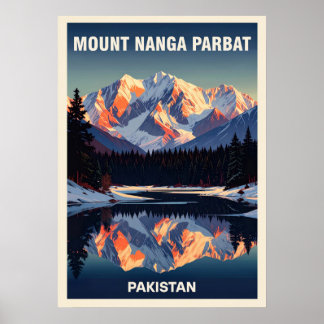 Poster Monte Nanga Parbat V04