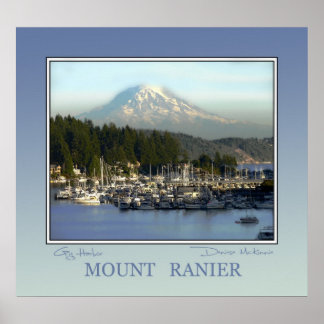 Poster Monte Rainier