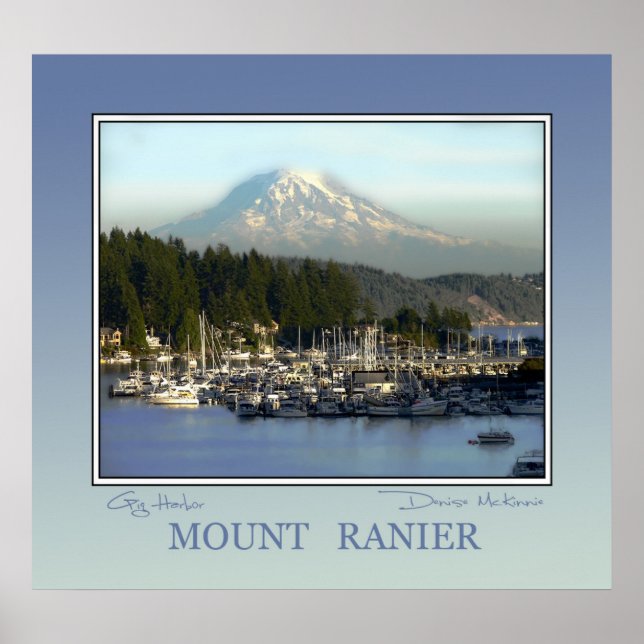 Poster Monte Rainier (Frente)