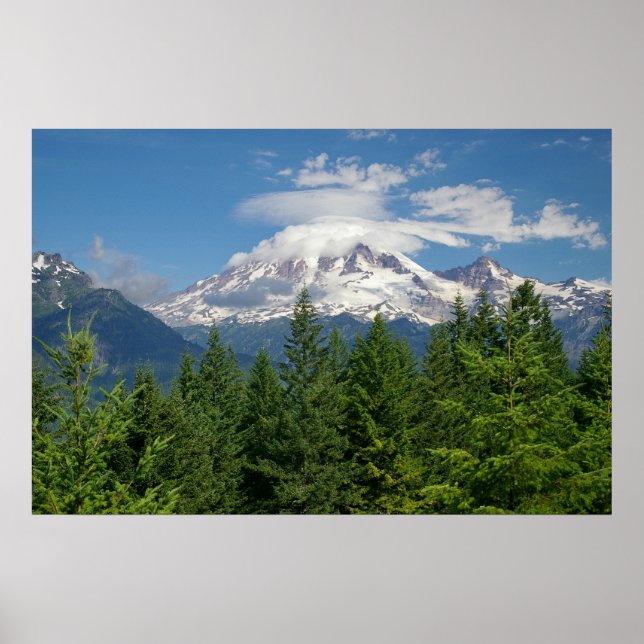Pôster Monte Rainier (Frente)