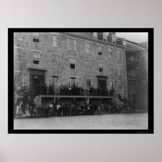 Pôster Monte Ruas. Maria em Emmitsburg, MD 1863