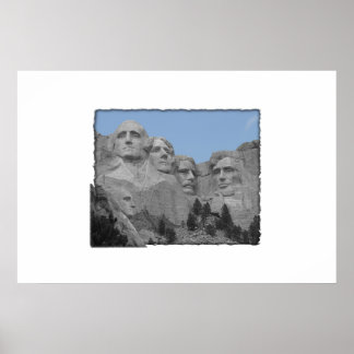 Poster Monte Rushmore