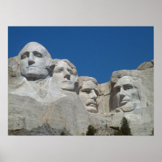 Poster Monte Rushmore, Dakota do Sul, Presidentes dos EUA
