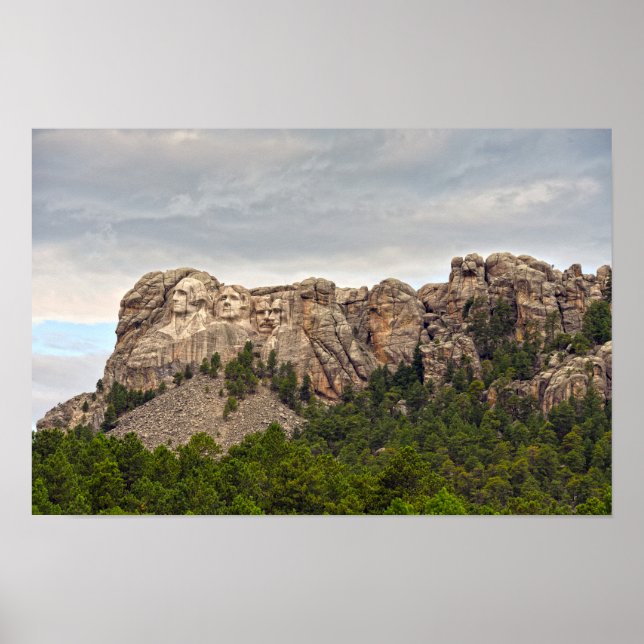 Poster Monte Rushmore Panorama (Frente)