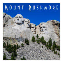 Monte Rushmore - Poster brilhante