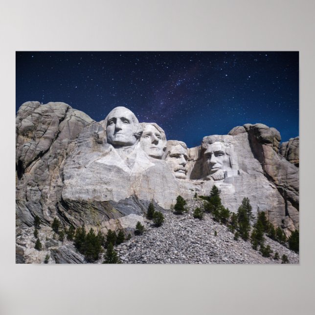 Poster Monte Rushmore TimPassse Sky (Frente)