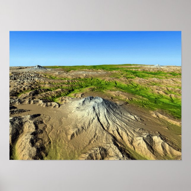 Pôster Monte Santo Helens (Frente)