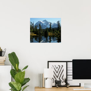 Poster Monte Shuksan Cénico, Washington Fotográfico