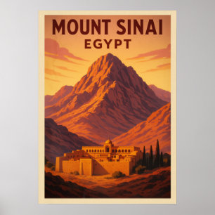 Poster Monte Sinai Egito V02