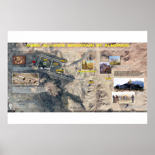 Poster Monte Sinai - Padrões proféticos 7 (Frente)