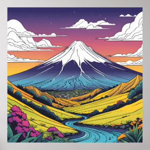 Poster Monte Taranaki