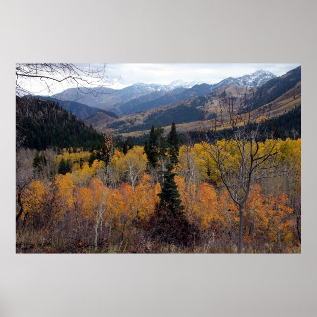 Poster Monte Timpanogos, Utah (Frente)