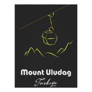 Pôster Monte Uludag Turkiye