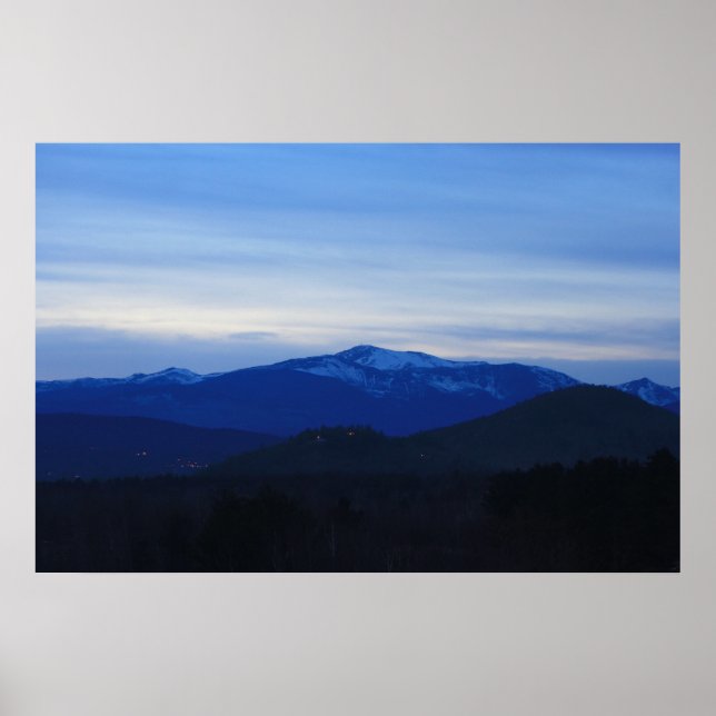 Pôster Monte Washington Twilight (Frente)