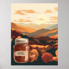 Poster Montebello, Virgínia Apple Butter personalizável