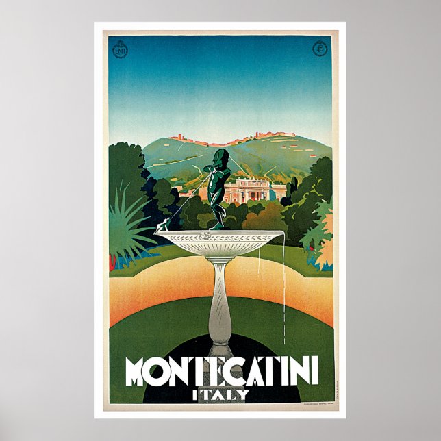 Poster Montecatini (Frente)