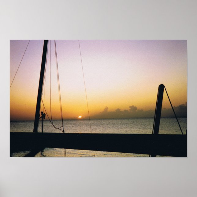 Pôster Montego Bay Jamaica (Frente)