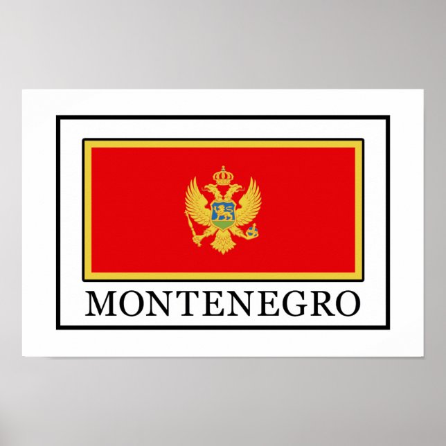 Pôster Montenegro (Frente)