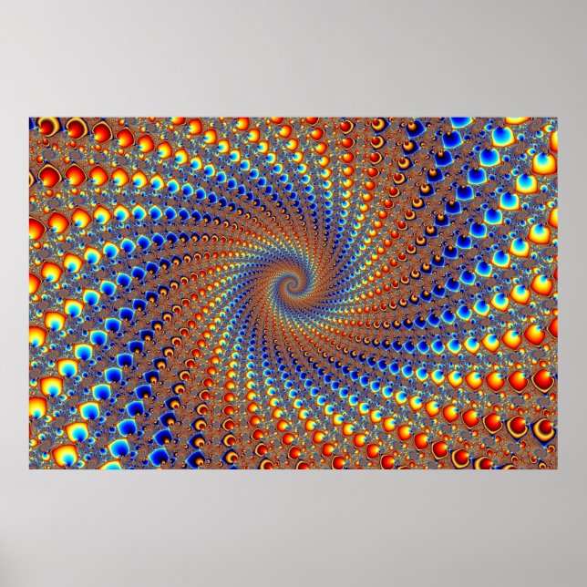 Poster Monterey Fractal Art (Frente)