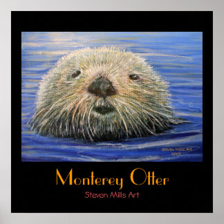 Poster Monterey Otter