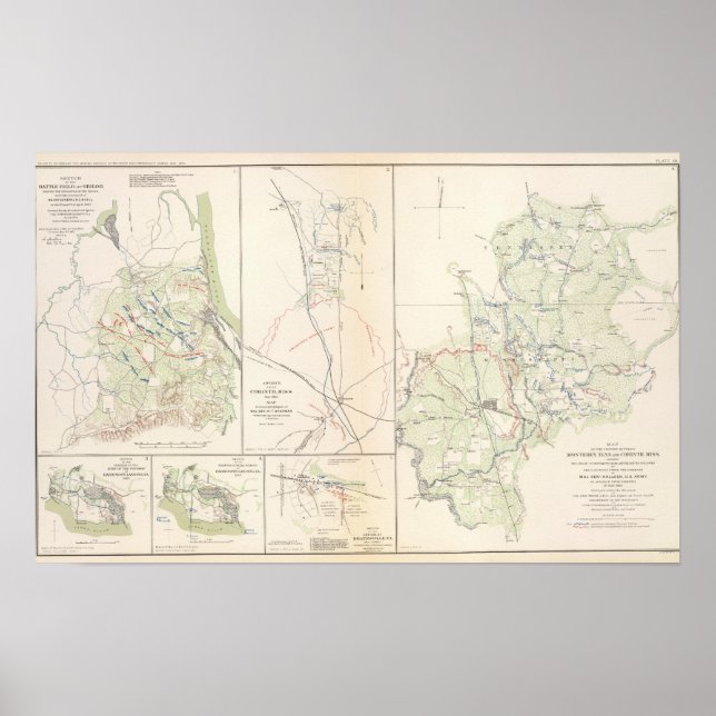 Poster Monterey, TennCorinth, Srta. (Frente)