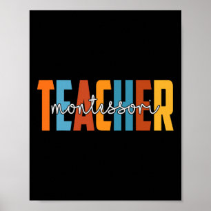 Poster Montessori Professor Autumn Love Cai Agradece Appr