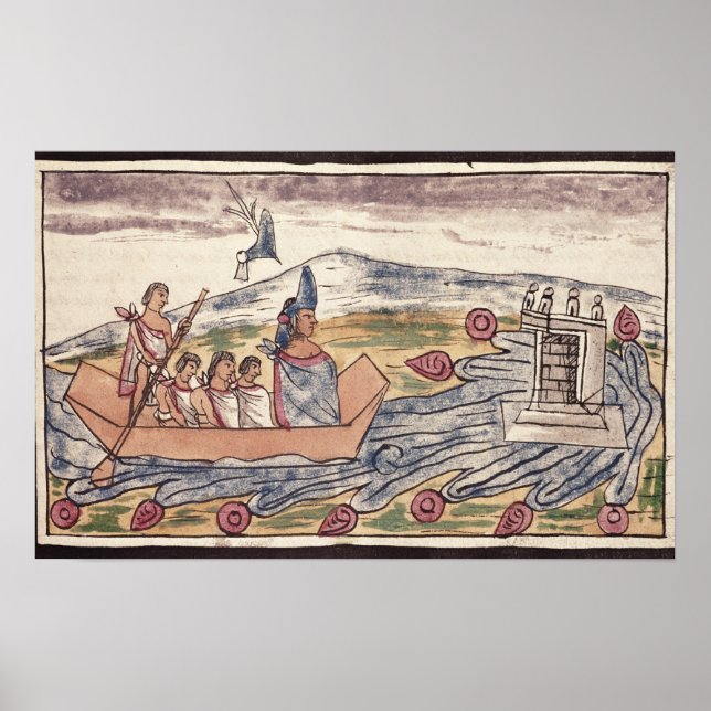 Pôster Montezuma II saindo rapidamente após a audição (Frente)